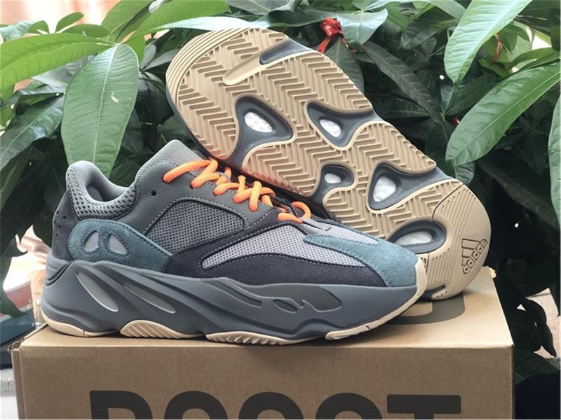 PK GOD YEEZY 700 BOOST Teal Blue RETAIL MATERIALS READY TO SHIP